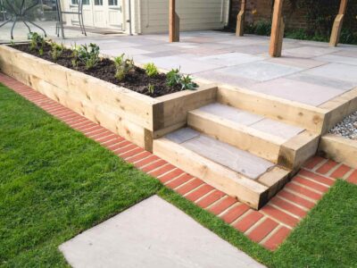 Garden step installers Lincolnshire