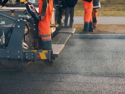 Grimsby road surface dressing